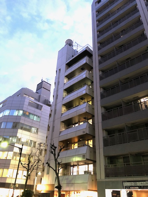 登亭銀座ビル（登栄東銀座ビル）の外観