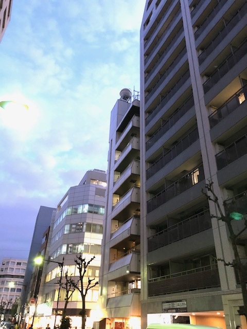 登亭銀座ビル（登栄東銀座ビル）の外観