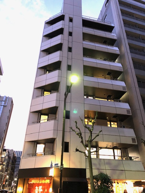 登亭銀座ビル（登栄東銀座ビル）の外観