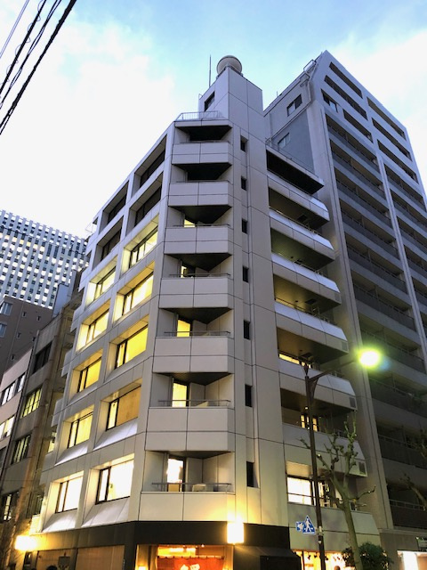 登亭銀座ビル（登栄東銀座ビル）の外観