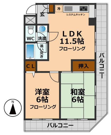【間取り】 | リュミエール