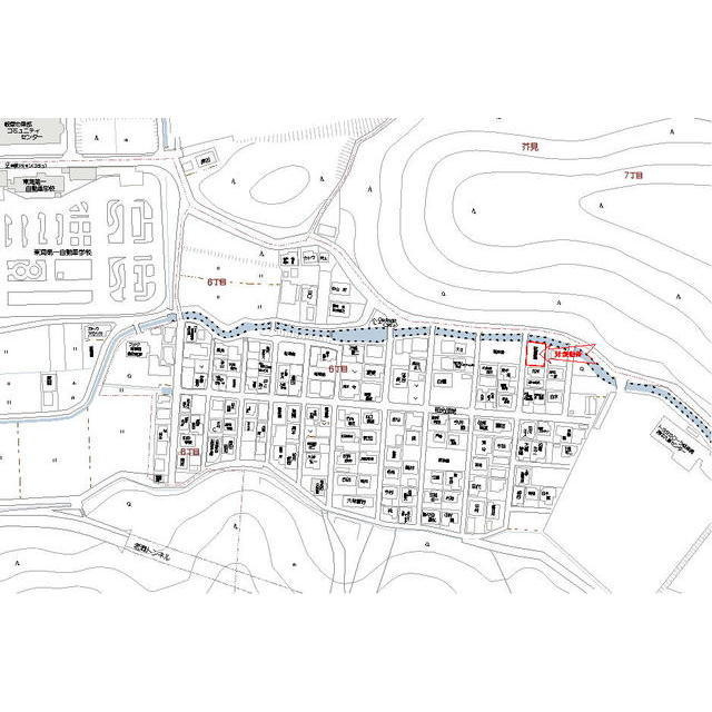 岐阜市芥見６丁目の駐車場の外観