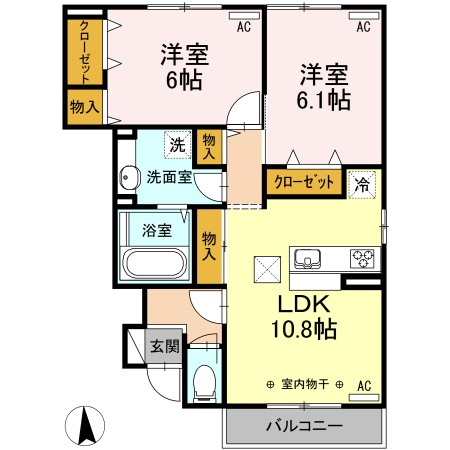 ルピーノの間取り