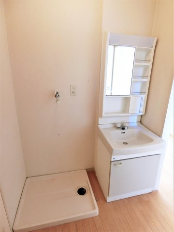 桜ハイツの洗面所