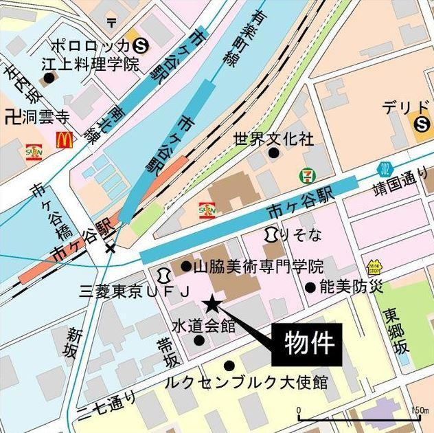 プレミスト九段の地図|プレミスト九段