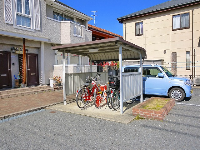 シルエラⅠのその他共用部分|自転車置き場です