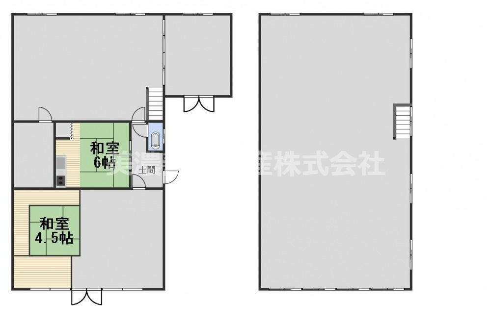 ５４２５８　岐阜市鏡島西倉庫の間取り