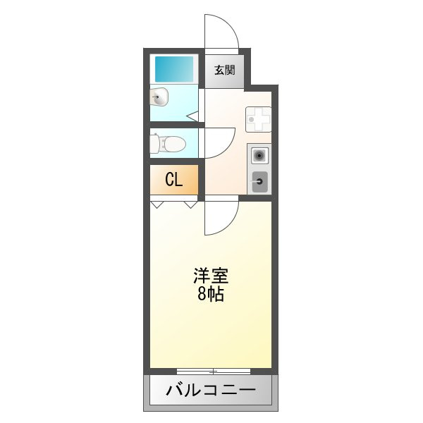 立光ロイヤルステージの間取り