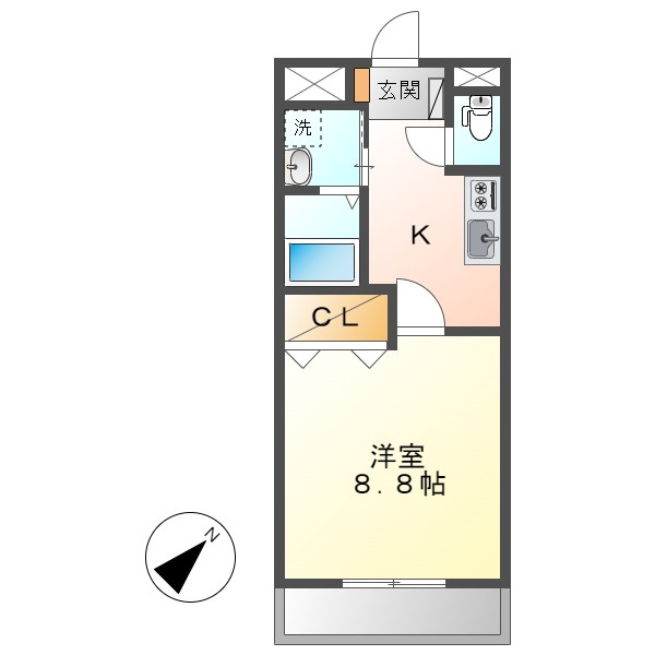 サージュの間取り