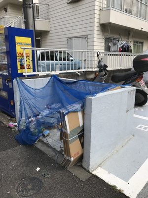 【その他共用部分】 | メゾン・ド・テイト | 敷地内のごみ置き場
