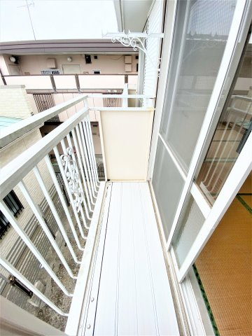コーポまるもDのバルコニー