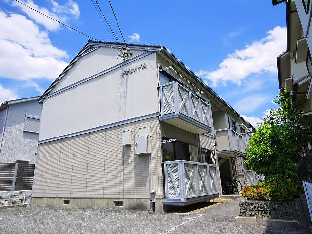 ポポロハイムの外観|落ち着いた雰囲気の外観です