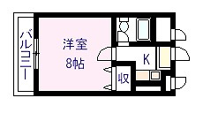 【間取り】 | ヴェルナール春木