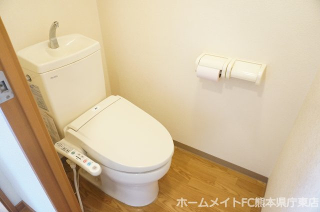 熊本市東区月出４丁目のアパートのトイレ