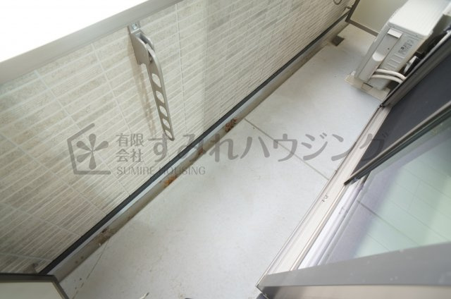 AILE宝塚Ⅲ（エールタカラヅカ３）のバルコニー