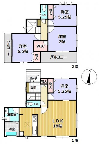 西宮市山口町名来２丁目Ｂ号棟　新築戸建
