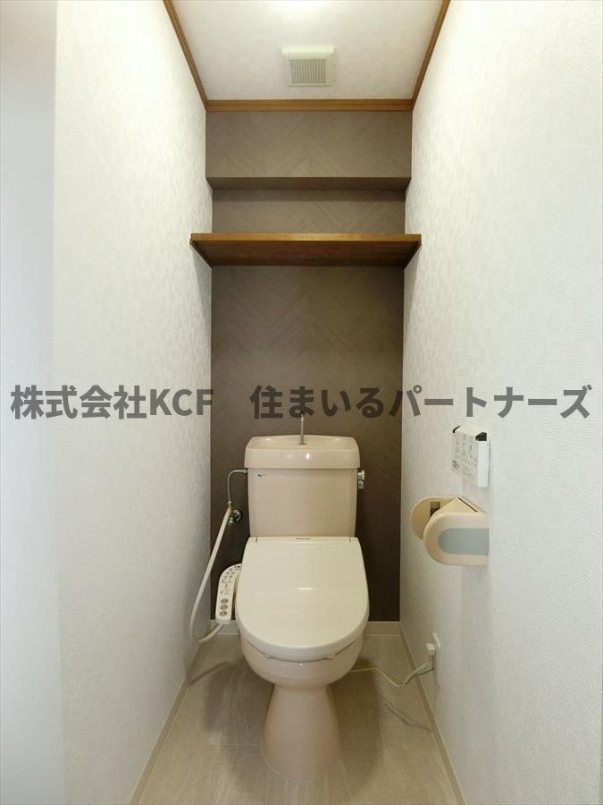 サンヒルズ花畑のトイレ|コンパクトで使いやすいトイレです