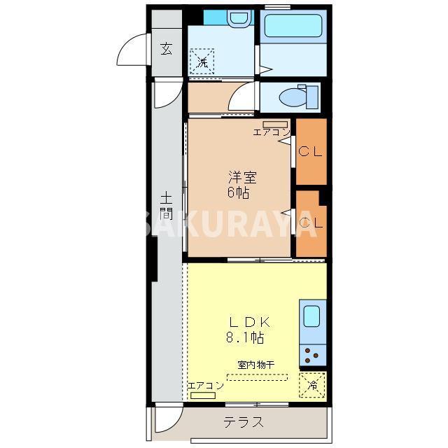 ラウレアの間取り