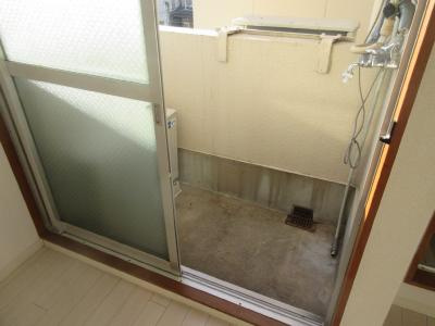 スカイロード御池のバルコニー