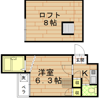 スカイロード御池の間取り