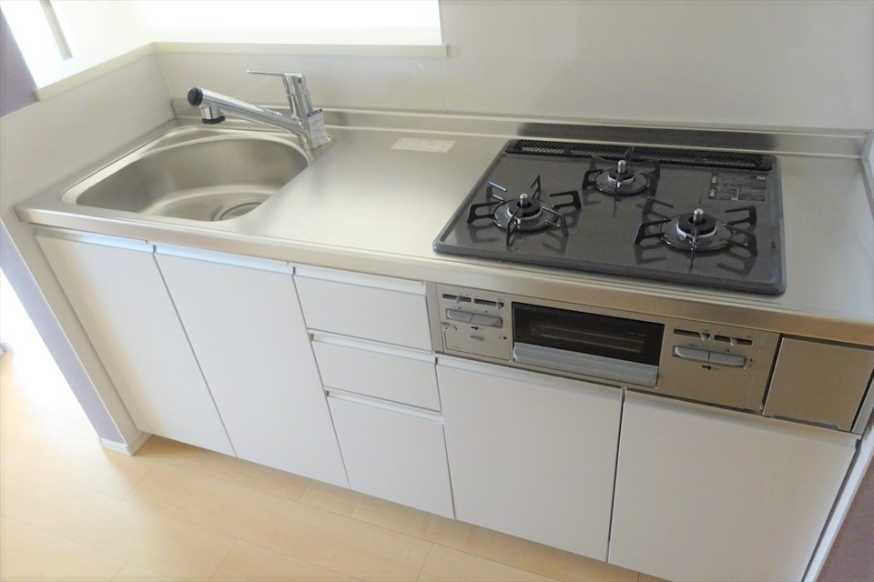 Ｒｉｖｅｒｓｉｄｅ　Ａのキッチン