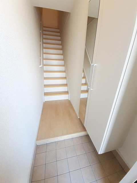 Ｒｉｖｅｒｓｉｄｅ　Ａの玄関