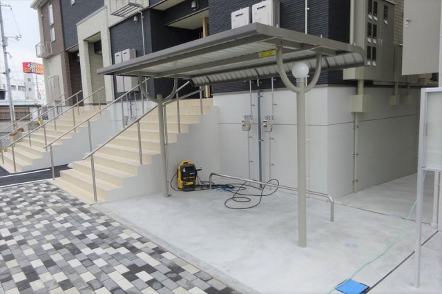 Ｒｉｖｅｒｓｉｄｅ　Ａのその他共用部分|駐輪場