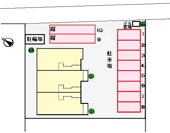 アヴァンメールの区画図