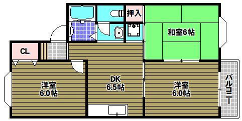 リベールメゾンの間取り