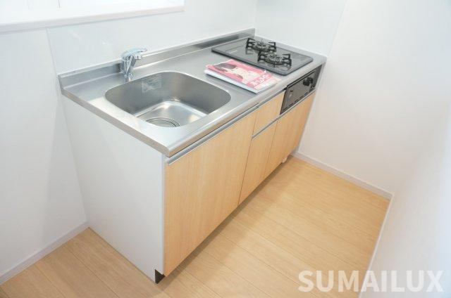 熊本市中央区出水３丁目のアパートのキッチン