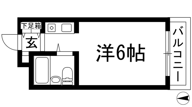 【間取り】 | ダイドーメゾン甲東園