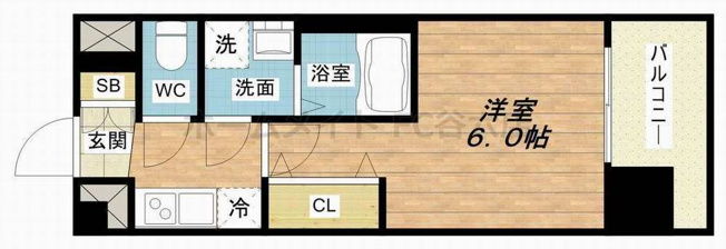 【間取り】 | レオンコンフォート梅田北