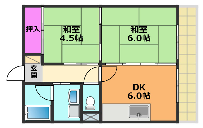 【間取り】 | ファゼンダ宮野