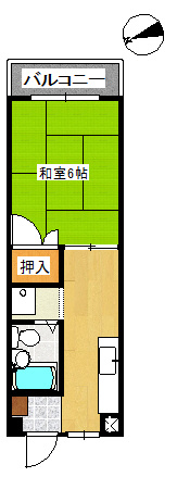 コーポ・幸の間取り