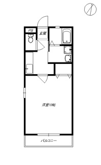 【間取り】 | マリンハイツＣ