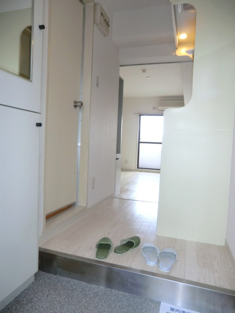 大阪市淀川区野中南１丁目の賃貸マンションの玄関