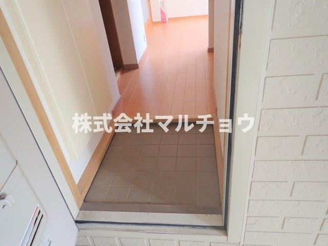 メゾンアルバＡの玄関|毎日通る玄関はこちらです