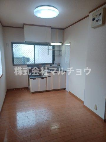 メゾンアルバＡの居間・リビング|リビングです