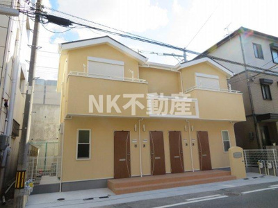 【外観】 | メゾン・ソレイユ長栄寺（河内永和賃貸） | 物件の外観です