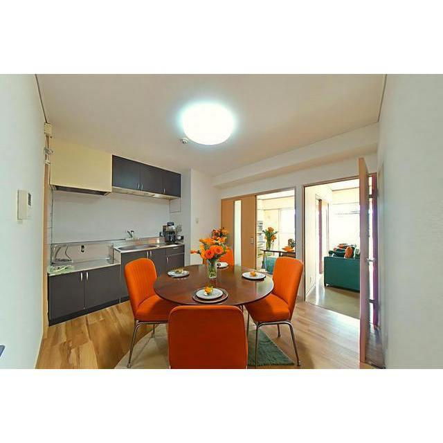 後藤ハイツのキッチン|CGイメージ　家具はつきません