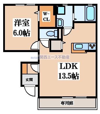 【間取り】 | ディアセレナＢ