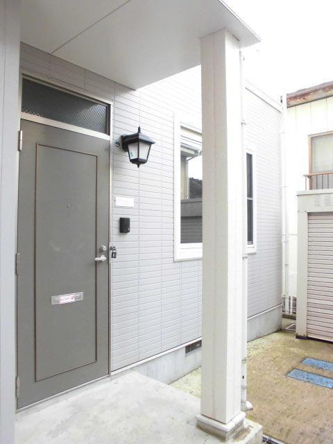 サニーコート愛宕の玄関