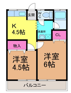 【間取り】 | 八束マンション・