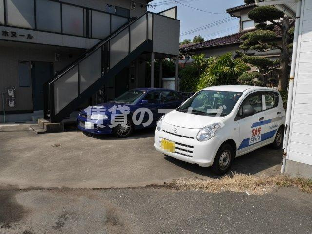 【駐車場】 | メゾンボヌール | メゾンボヌールの駐車場