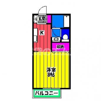 【間取り】 | メゾンボヌール | メゾンボヌールの間取り