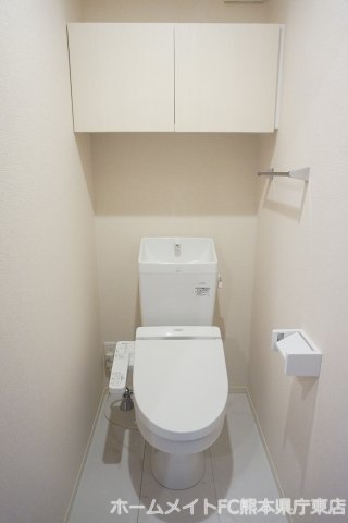 熊本市東区御領８丁目のアパートのトイレ