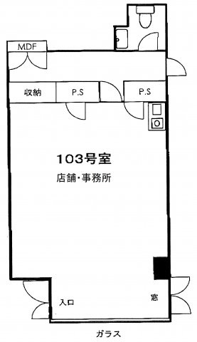 スカイプラザ笹塚の間取り
