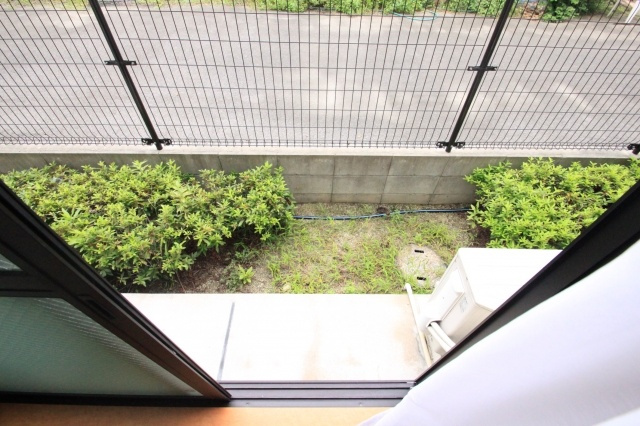 レオパレスエクセラのバルコニー