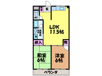 【間取り】 | 徳和マンション・