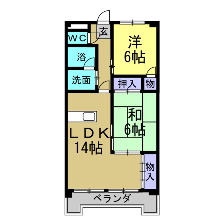 SOLE加木屋の間取り